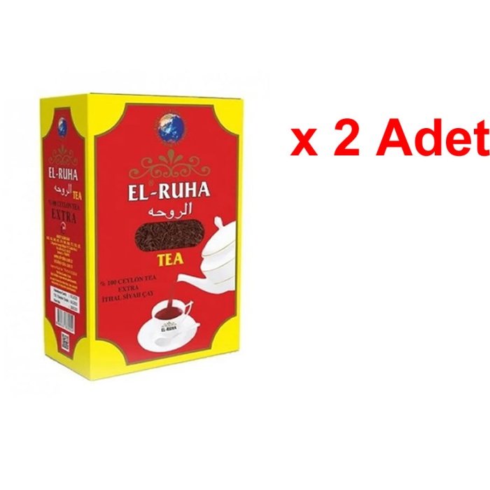 El-ruha Seylan Çayı 2 X 800 Gr