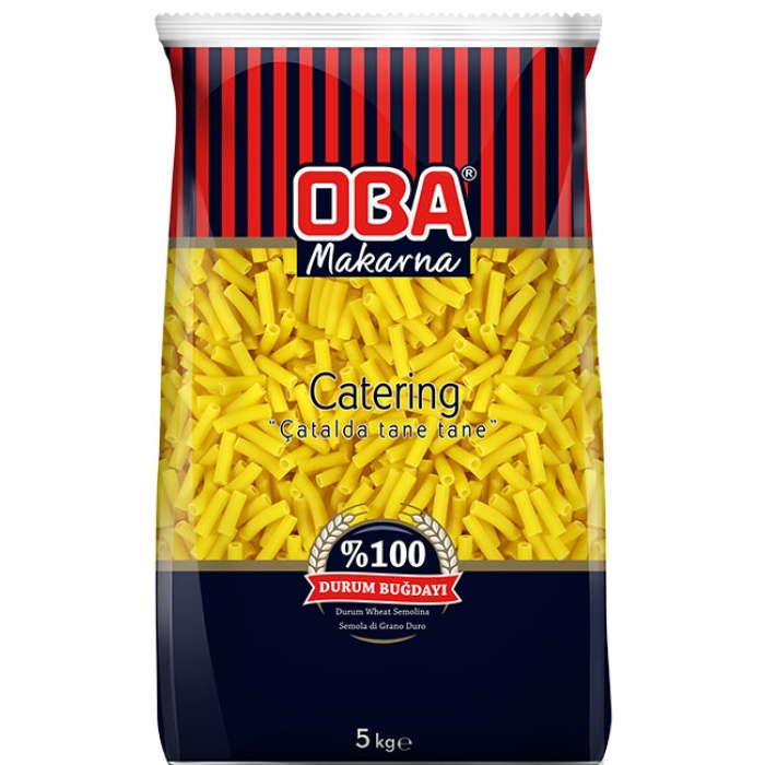 Oba Makarna  Kalın Kesme 5kg X 2 Adet