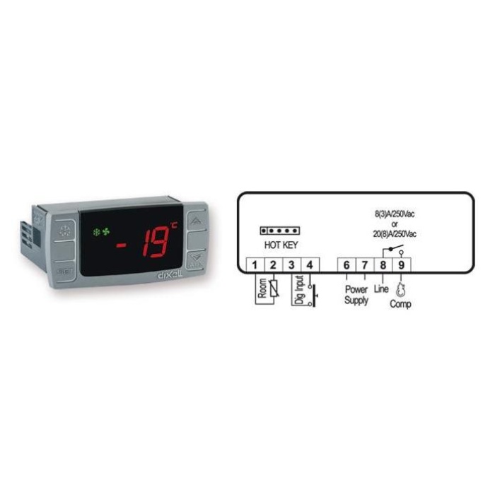 Dixell Dijital termostat XR01CX