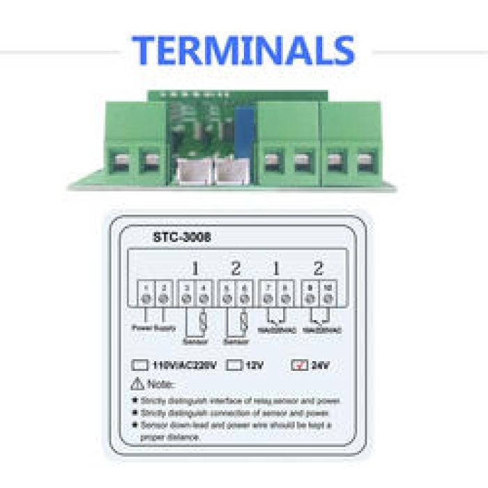 Dijital Termostat STC 3008 - 220 VOLT