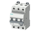 5SU1636-7FP10 RCBO, 6 kA, 3P Type A, 300mA, C-Char, In: 10A Un: 400V