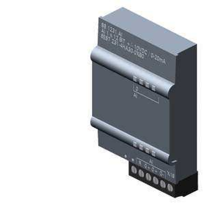 6ES7231-4HA30-0XB0 SIMATIC S7-1200, Analog input, SB 1231, 1 AI, +/-10 V DC (12 bit resol.) or 0-20 mA