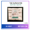 Kaspak Tek Kullanımlık Masaj koltuğu Örtüsü 80*220 cm 10 adet