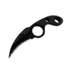 W HRT2 Tırtıklı Karambit 17 cm - Özel Kılıflı