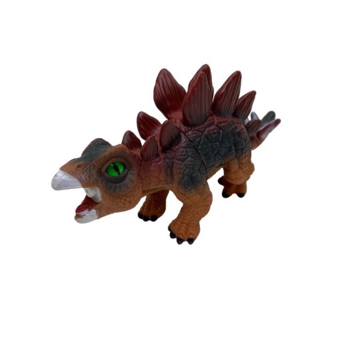 Soft Dinazor Neon Gözlü 24 Cm -LD6206B-Stegosaurus