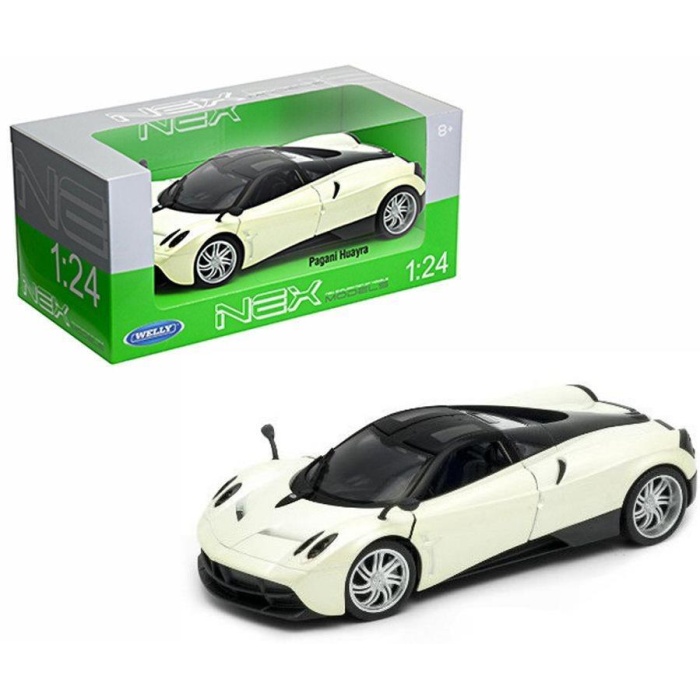 Model Araba - Welly Pagani Huayra 1:24 - 24088W-BEYAZ