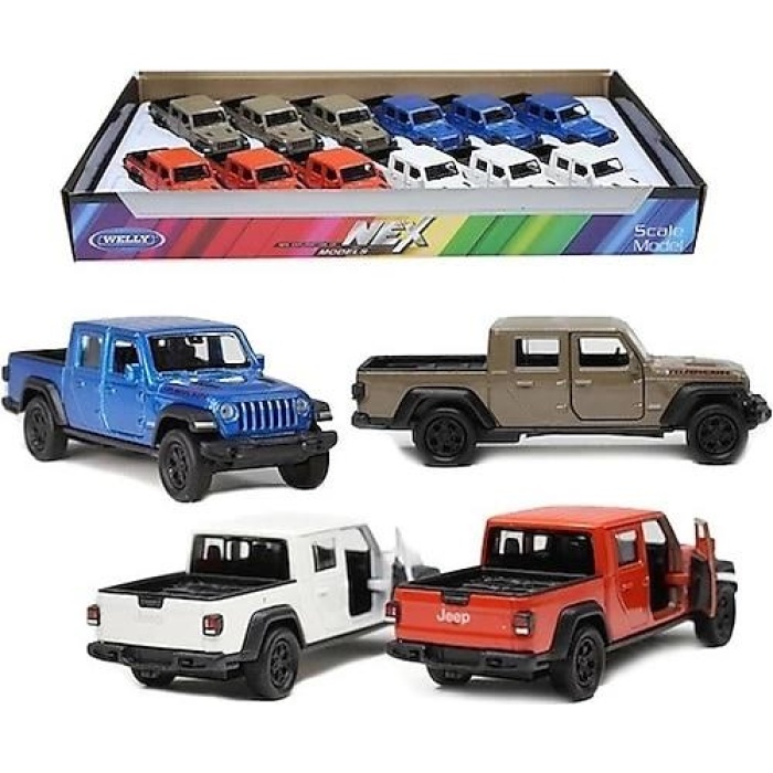 Welly 1:32 Jeep Gladiator Çek Bırak Araba -  43788