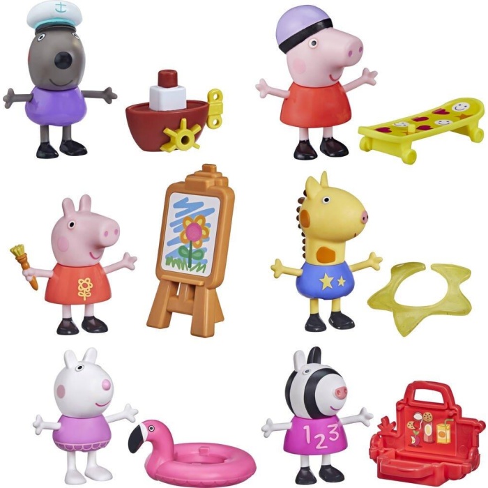 F2179 - PEP PEPPA PIG VE ARKADASLARI TEKLI FIGUR 12