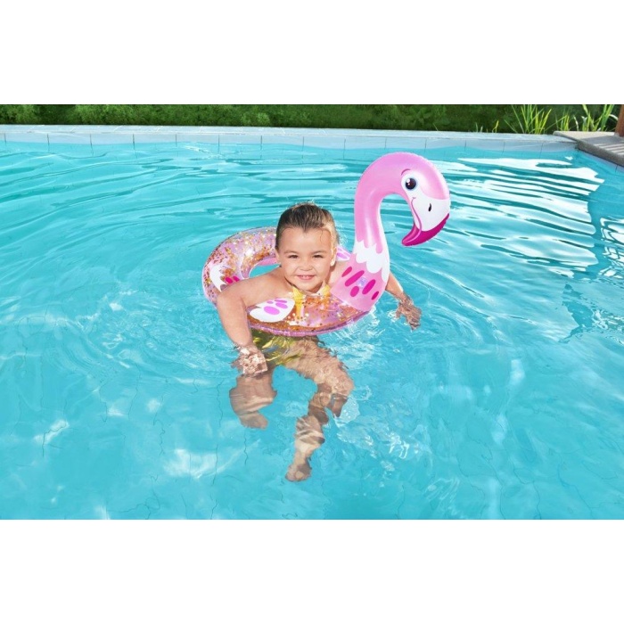 Simli Hayvan Başlı Simit 61 Cm Kugu Flamingo - 36306