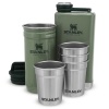 Stanley Termos The Pre-Party Shot Glass + Flask Set Hammertone Green