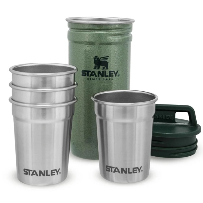 Stanley Termos The Nesting Shot Glass Set Hammertone Green