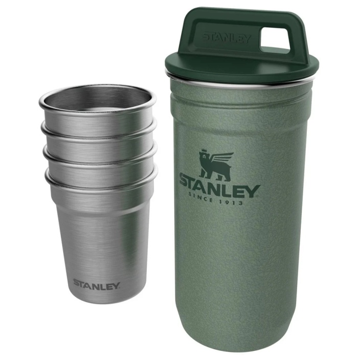 Stanley Termos The Nesting Shot Glass Set Hammertone Green