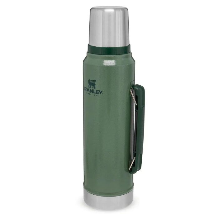 Stanley Termos The Legendary Classic Bottle 1.0L / 1.1QT Hammertone Green