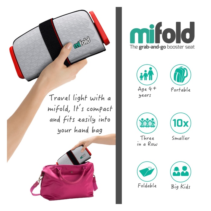 Yeni Nesil Oto Koltuğu Mifold Grab And Go Portatif