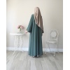 Hifa Çıtçıtlı Abaya Mint