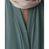 Hifa Çıtçıtlı Abaya Mint