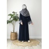 Garnili Abaya Lacivert