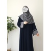 Garnili Abaya Lacivert