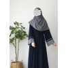 Garnili Abaya Lacivert