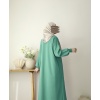 Oversize Sweat Elbise Mint