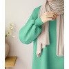 Oversize Sweat Elbise Mint