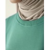 Oversize Sweat Elbise Mint