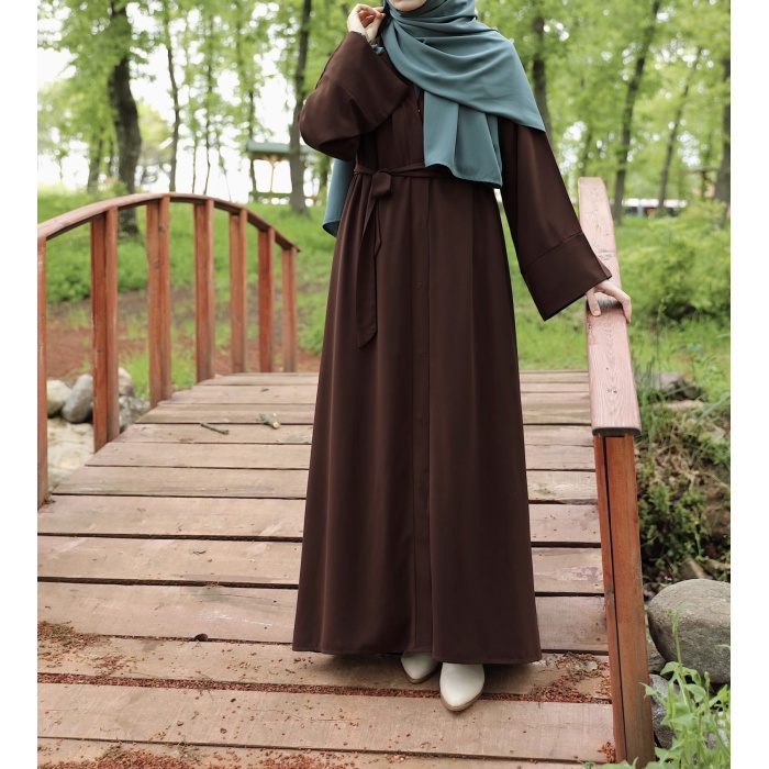 Hifa Çıtçıtlı Abaya Acı Kahve