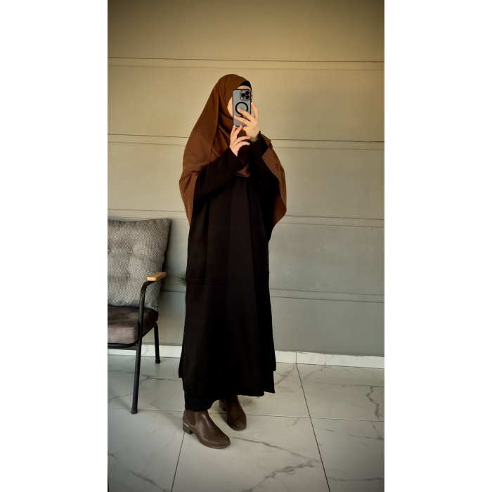 Abaya Hırka Siyah