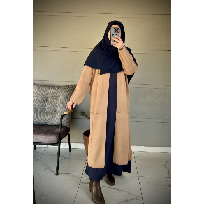 Abaya Hırka Vizon