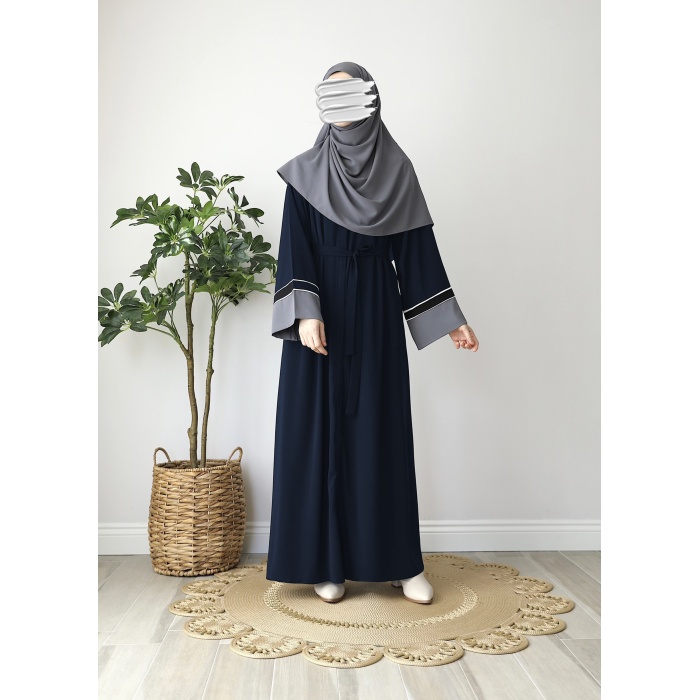 Garnili Abaya Lacivert