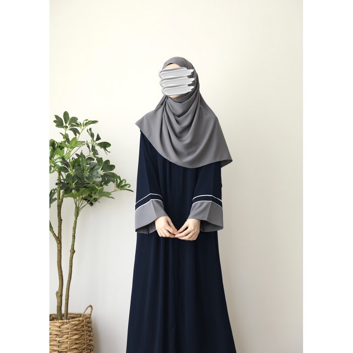 Garnili Abaya Lacivert