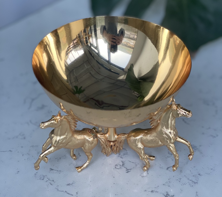 HORSE DECOR BOWL