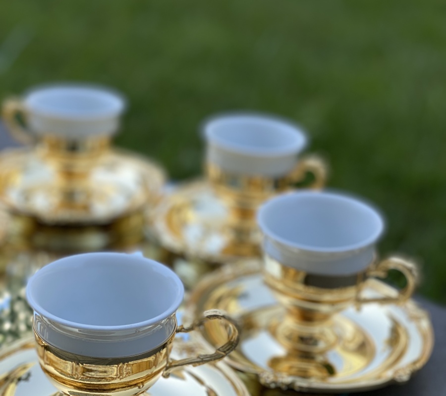 PLAIN MODEL 6PCS COFFEE SET