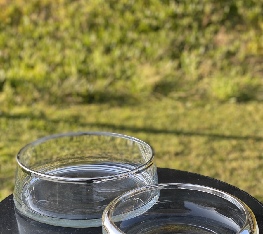 PLAIN MODEL 22CM GLASS BOWL