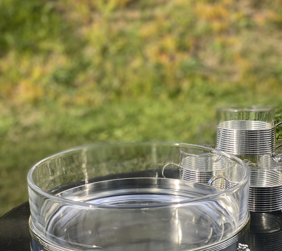 PLAIN MODEL 25CM GLASS BOWL