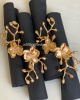 ORCHID DECOR 4PCS NAPKIN RING