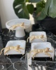 CHEETAH DECOR MARBLE ASHTRAY