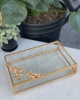 FLOWER DECOR GLASS BOX