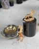 HORSE DECOR MARBLE BOX/JAR