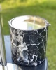 PLAIN MODEL MARBLE TRASH CAN