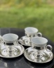 LINE DECOR 6PCS COFFEE CUPS