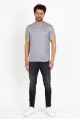 Slazenger REPUBLIC Erkek T-Shirt Gri