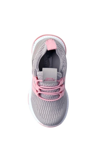 Slazenger Ebba Sneaker Çocuk Spor Ayakkabı Gri-Pembe