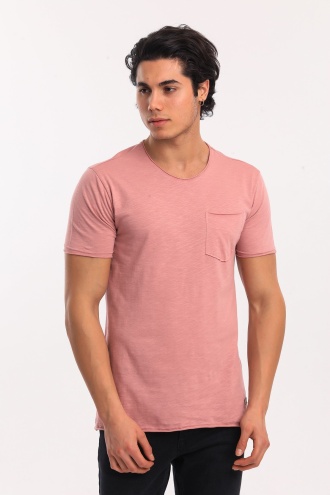 Slazenger BARELY Erkek T-Shirt Pudra