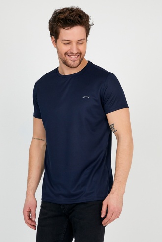 Slazenger REPUBLIC Erkek T-Shirt Lacivert