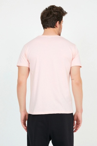 Slazenger Sander Erkek T-Shirt Açık Pembe