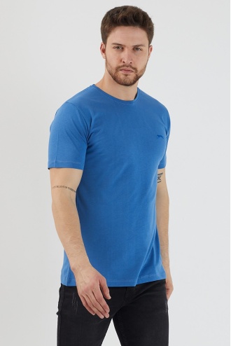 Slazenger Sander Erkek T-Shirt İndigo