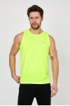 Slazenger RUN Erkek T-Shirt Spor Atlet Neon Sarı