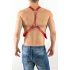 Deri Erkek Harness Pantolon Aksesuar, Göğüs Erkek Harness