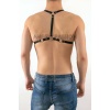 Göğüs Üzeri Lastik Harness - Seksi Erkek Lastik Harness - Lastik Gay İç Giyim